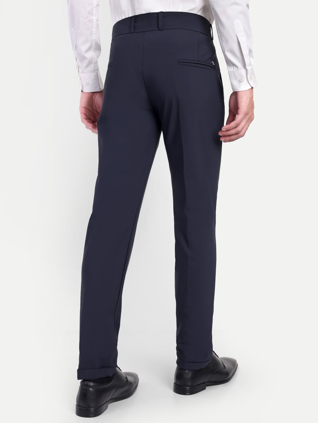 Navy Blue Gurkha style trousers for men | Office & Formal Wear | Korean Style
