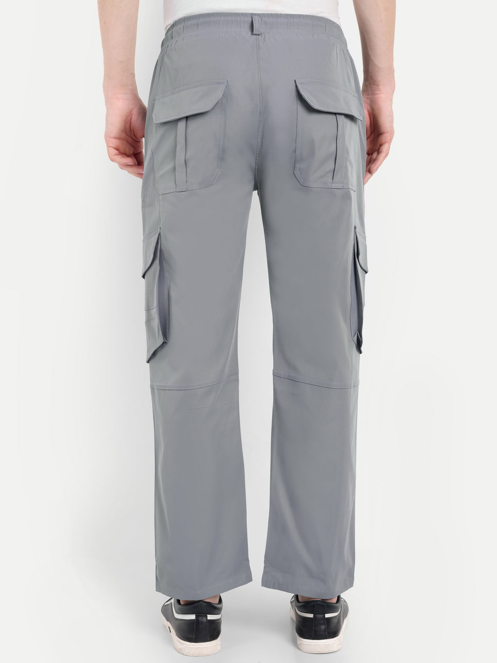Dark Grey Men's Urban Style Cargos | Korean Fashion