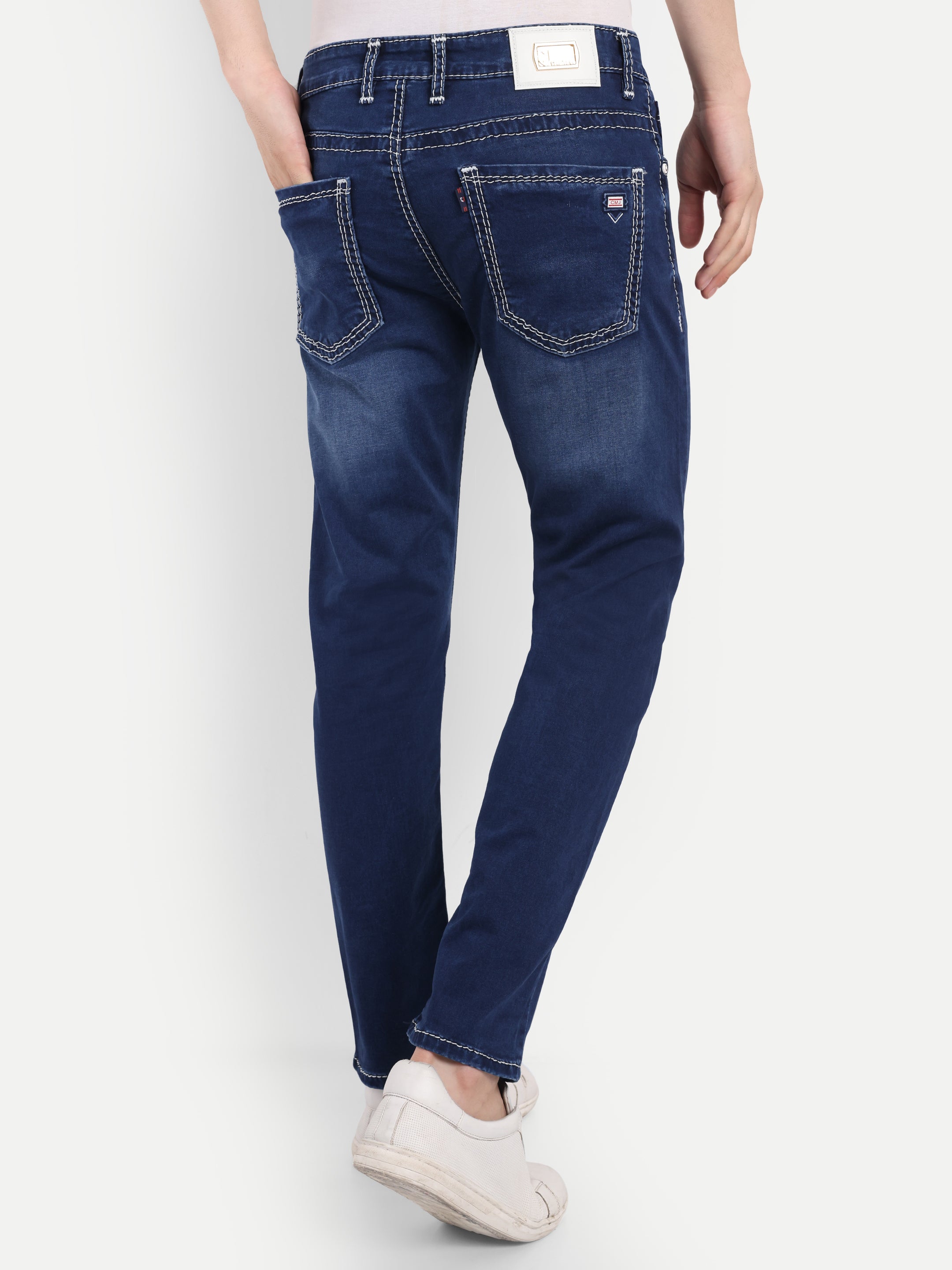 Deep Blue Men's  Stretchable  Pant