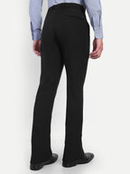 Mens Black Formal Bootcut Trousers | Office Wear & Party Wear