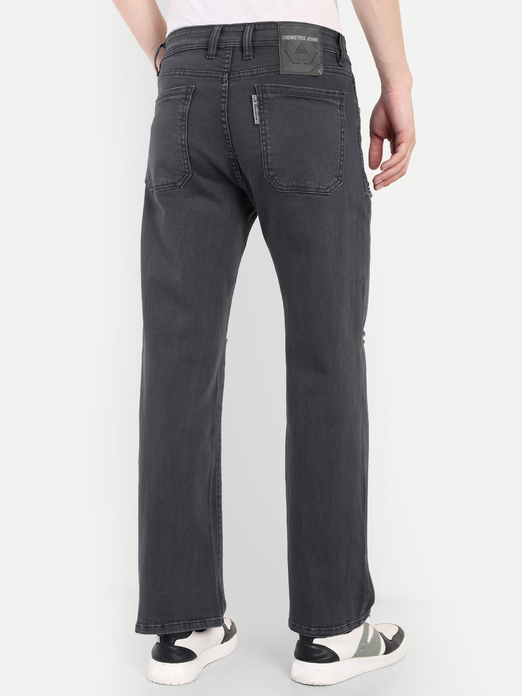 Charcoal Black Men's   Denim Pants