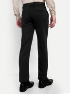 Men’s Black 4-way Trousers | Office and Party Wear