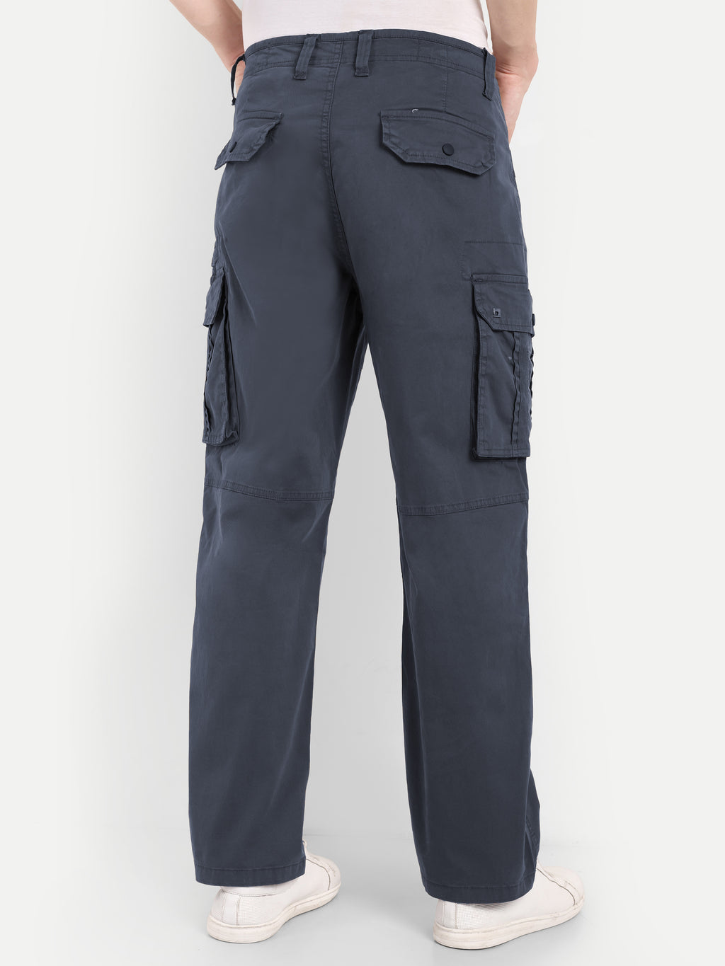 Slate Blue Men’s Cargo | Straight Fit