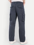 Slate Blue Men’s Cargo | Straight Fit