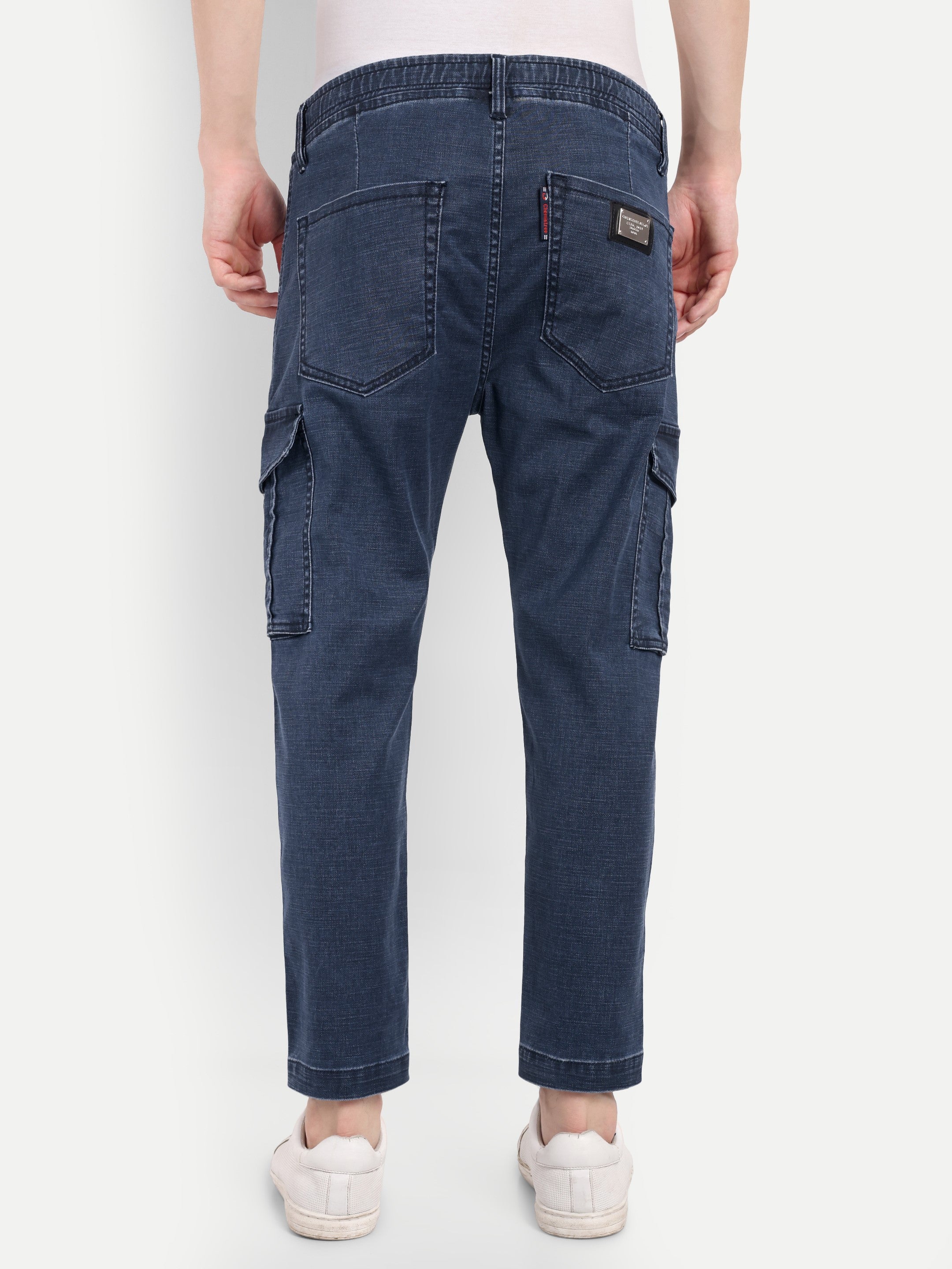 Indigo Blue Men's  denim straight fit