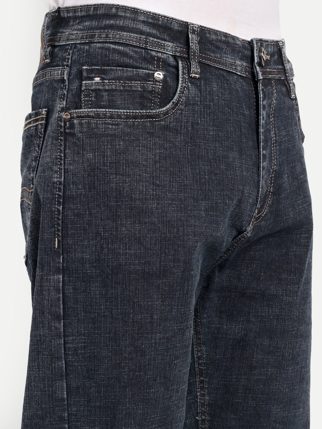 Charcoal Black   Stretchable  Pant