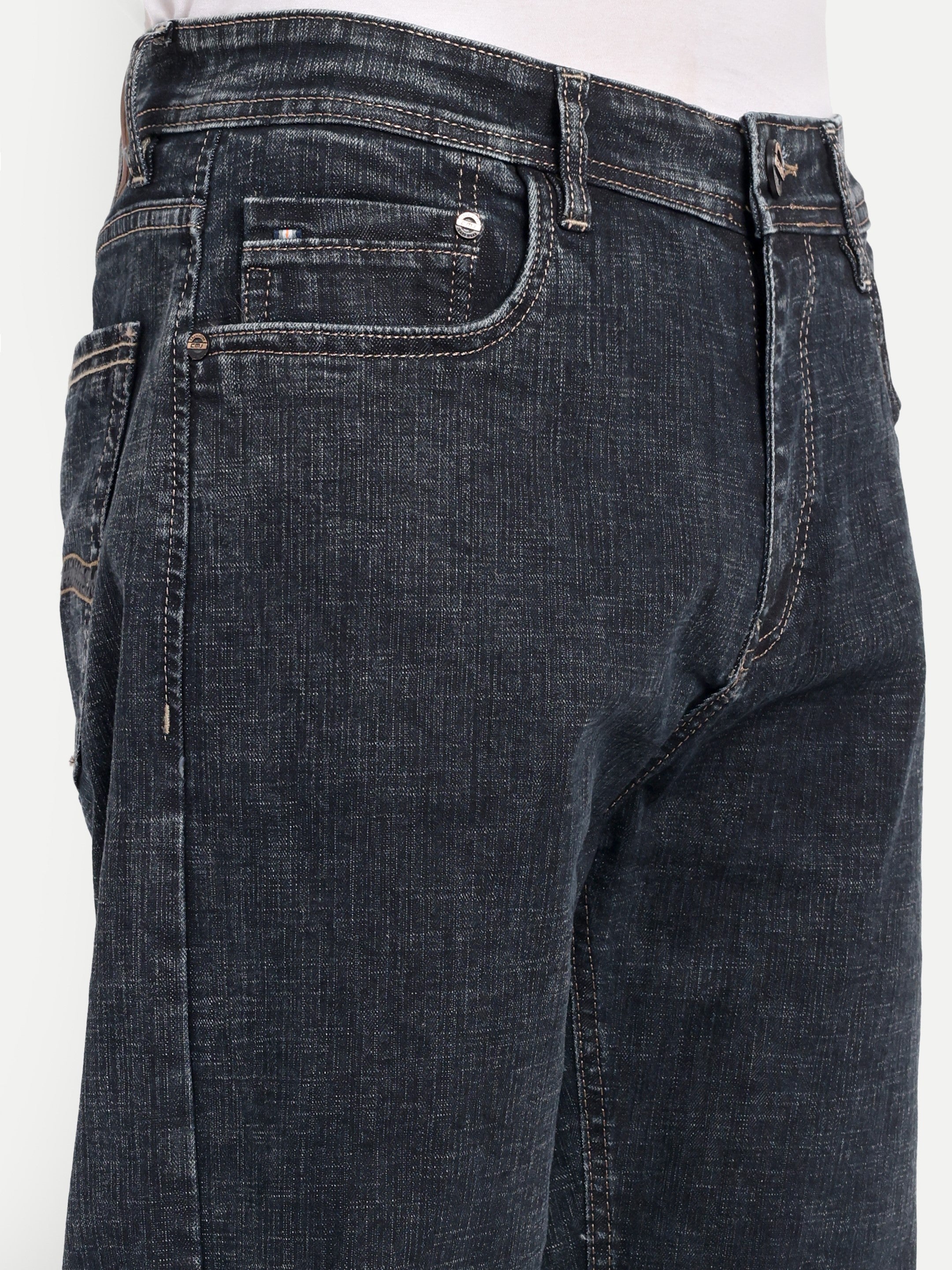 Charcoal Black   Stretchable  Pant