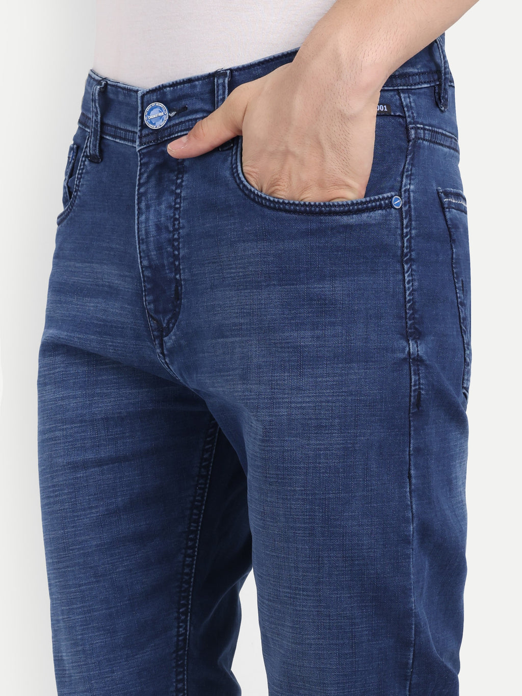 Inidgo Blue   Stretchable Pant