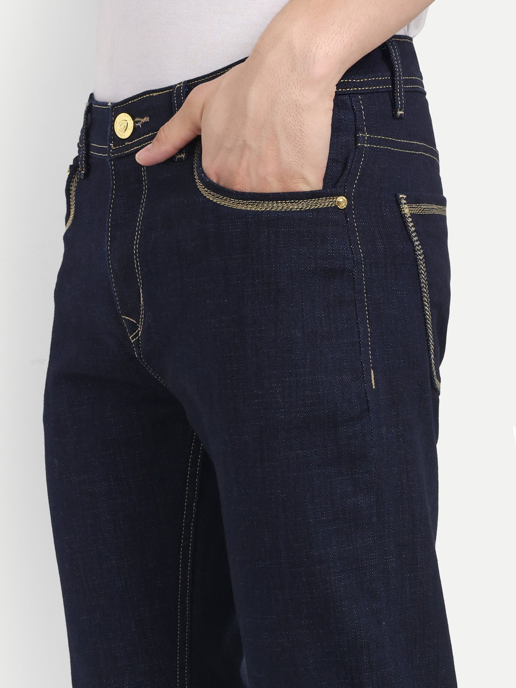 Indigo Blue   Men's  Stretchabl Pant