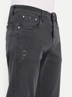 Charcoal Black Men's   Denim Pants