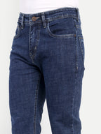 Deep Blue Men's Pant Bell Bottom shaped jeans