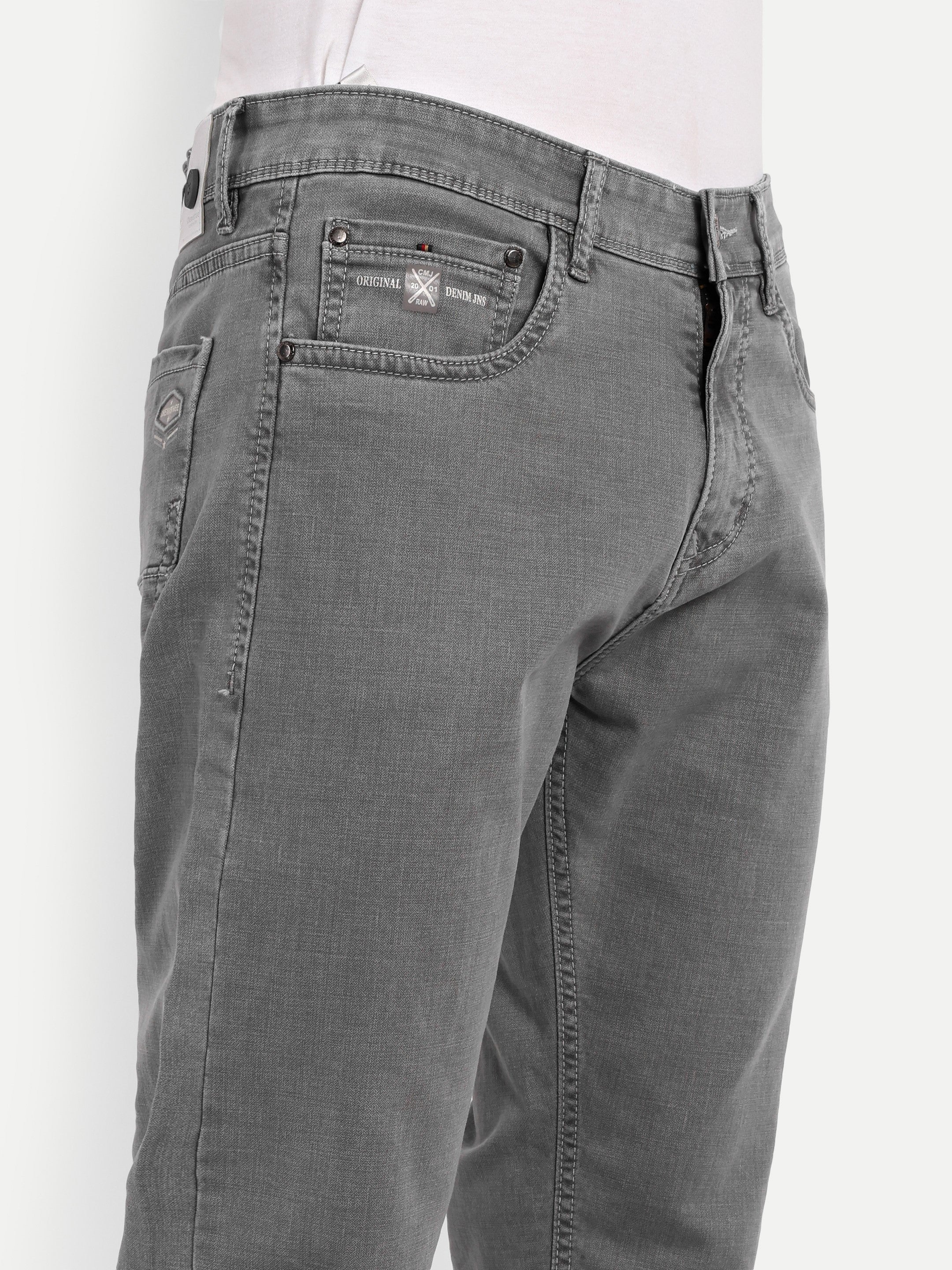 Grey Black Sulphur jeans for men | Regular Fit