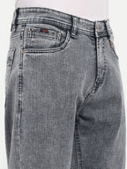 Grey-Black  Regular Straight Trouser