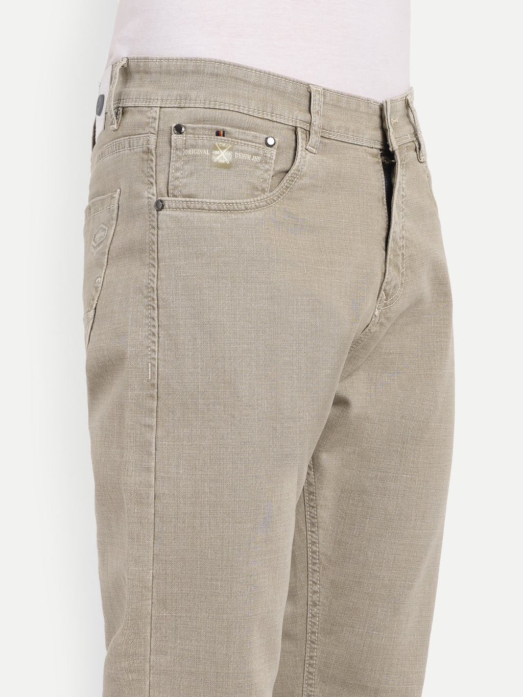 Beige  Men's Pant