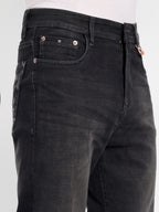 Charcoal Black Men's  Stretchable Pant