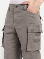 Beige Men’s Cargo | Straight Fit