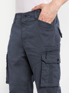 Slate Blue Men’s Cargo | Straight Fit