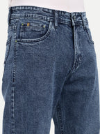 Indigo Blue Men's  Stretchable  Pant