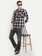 Charcoal Black Men’s Jeans | Regular Fit