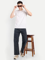 Charcoal Black   Stretchable  Pant