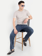 Indigo Blue Men's  Stretchable  Pant