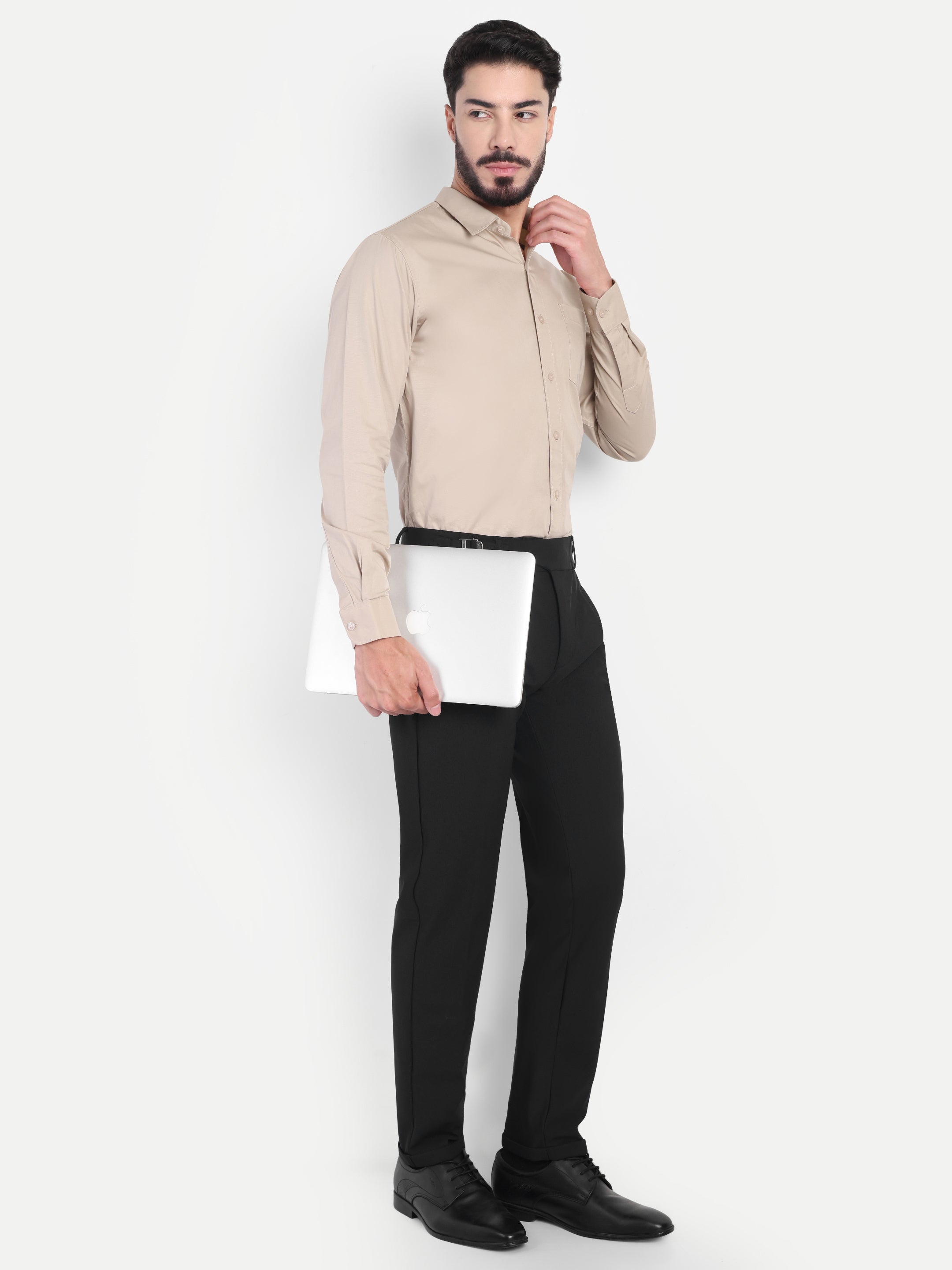 Black Gurkha style trousers for men | Office & Party Wear | Korean Style