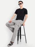 Grey Men's Cargo | Straight Fit