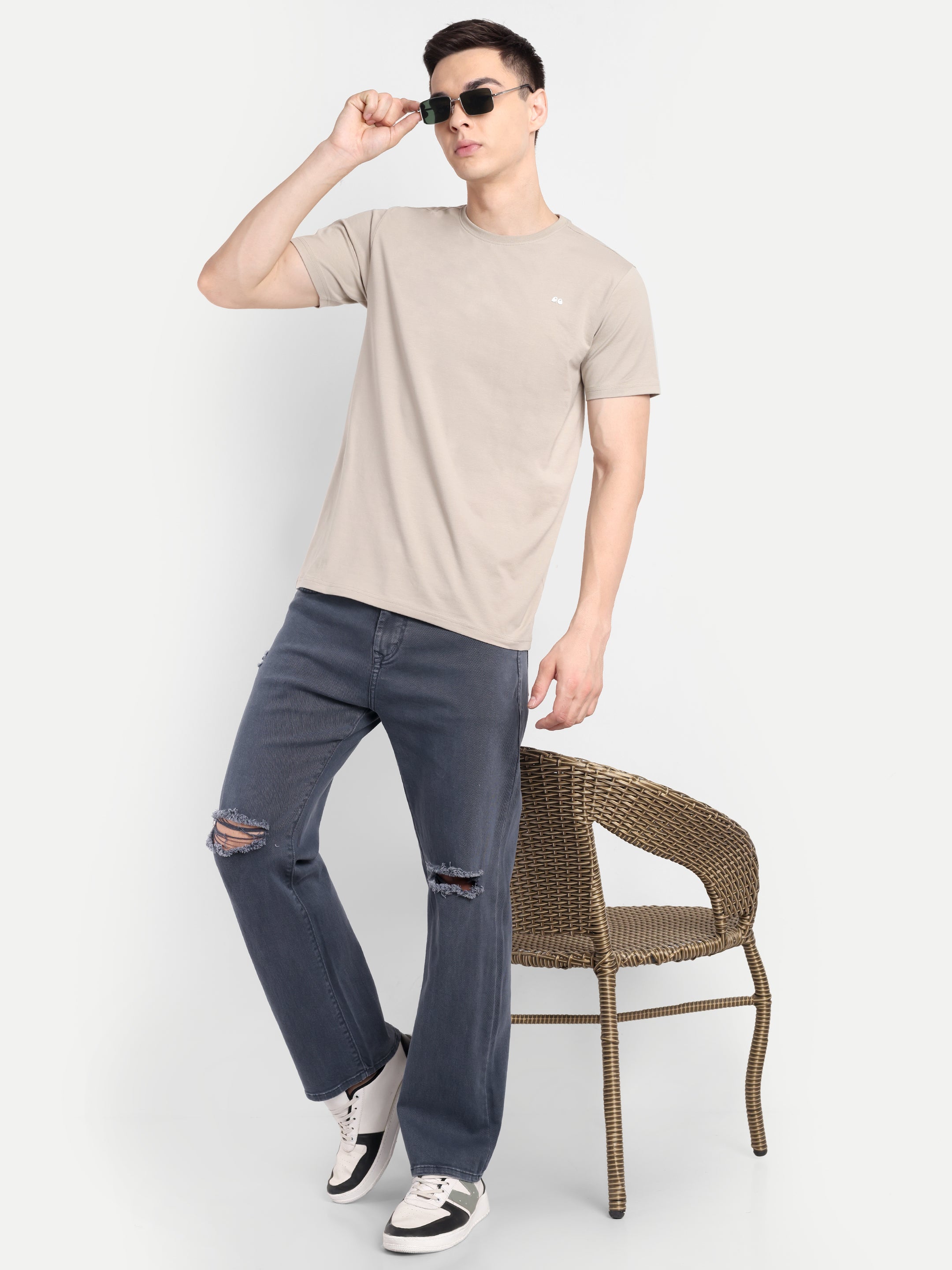 Ash Blue Men's  Denim Pants