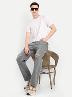 Ash grey   Denim Pants