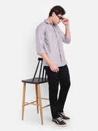CHEMISTREE Velvet Corduroy Denim Jeans for Men | Premium Fabric | Diagonal Weave | Bootcut Blue-Black