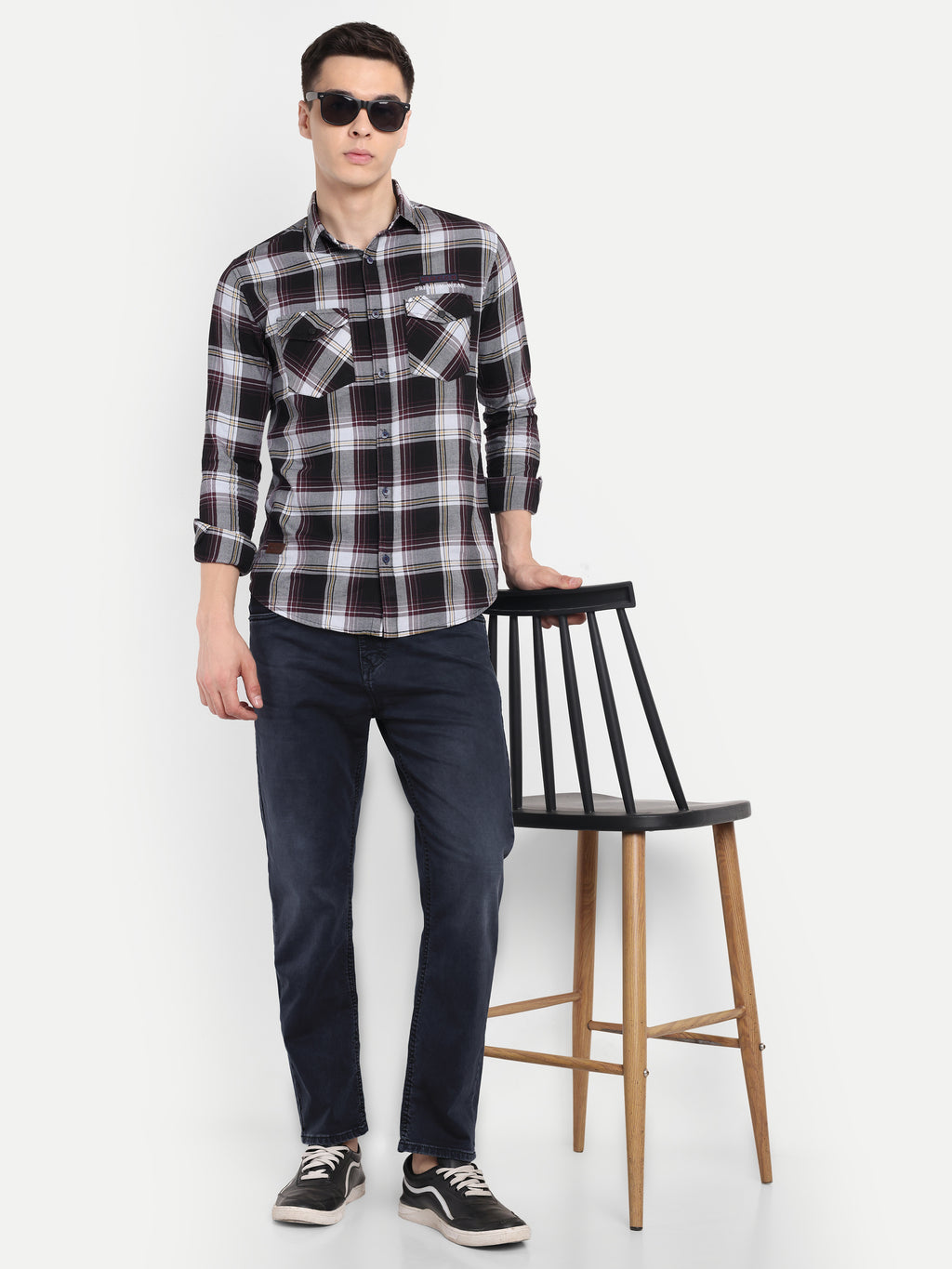 Deep Navy Men's Stretchable Pants