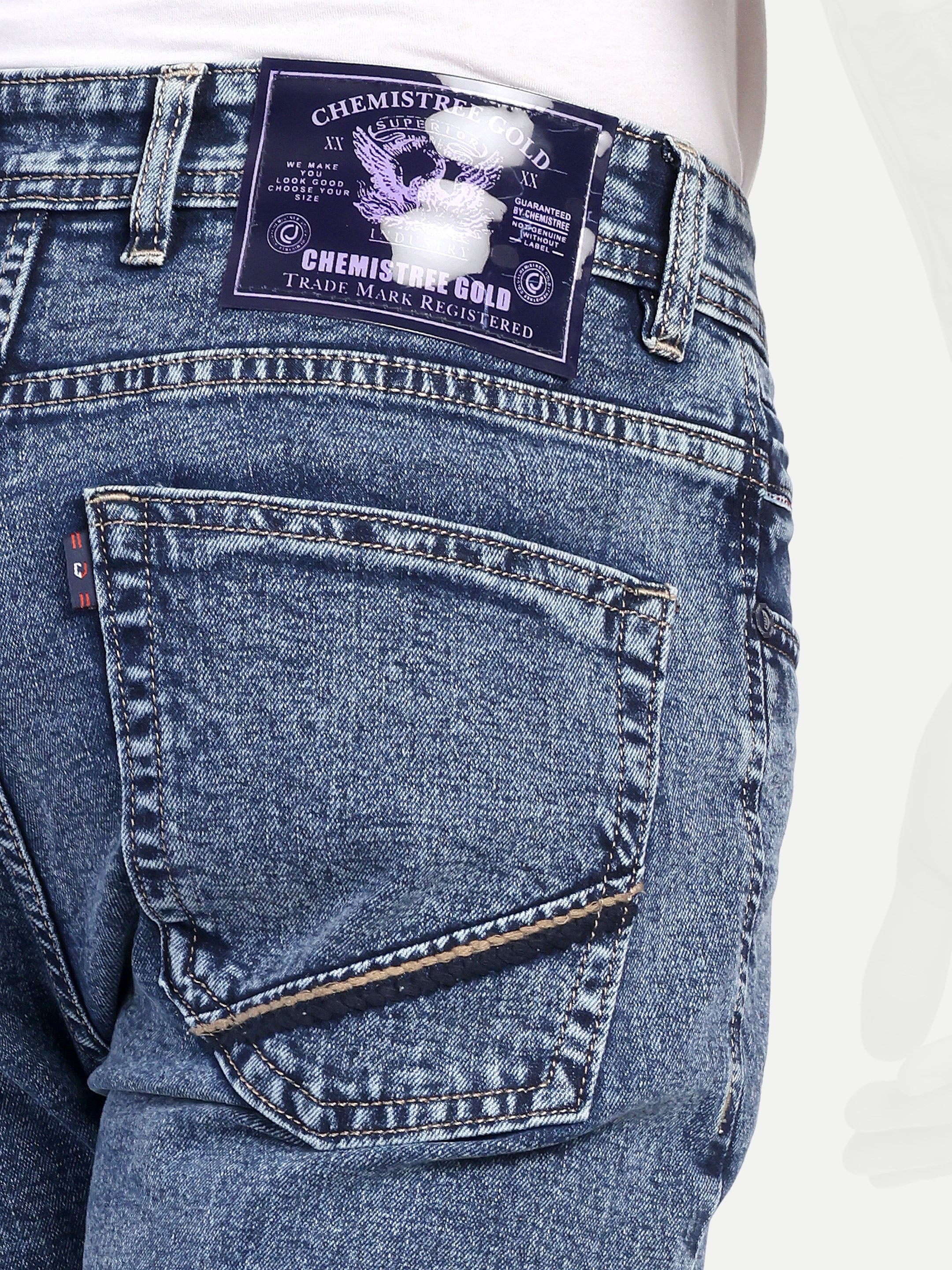 Indigo Blue Bell Bottom jeans for men