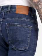 Deep Blue Men's Pant Bell Bottom shaped jeans