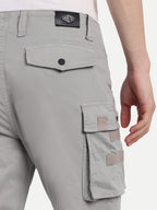 Grey Men's Cargo | Straight Fit